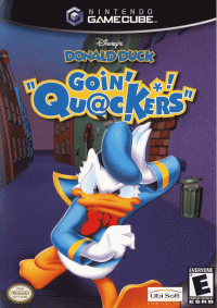 Donald Duck Going Quackers Gamecube  box art
